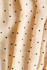 Robe tunique à effet drapé