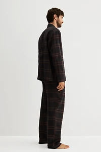 Flannel Pajama Shirt and Pants