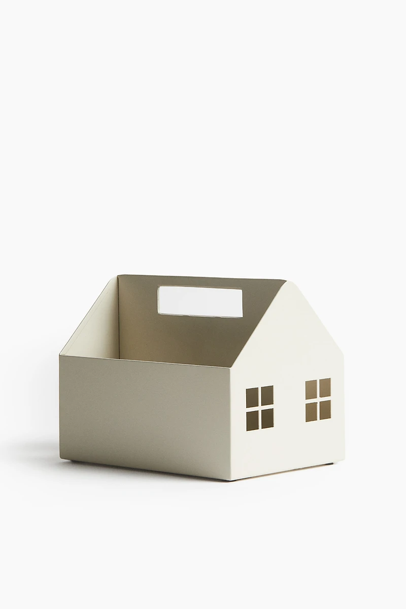 Organiseur de bureau en forme de maison