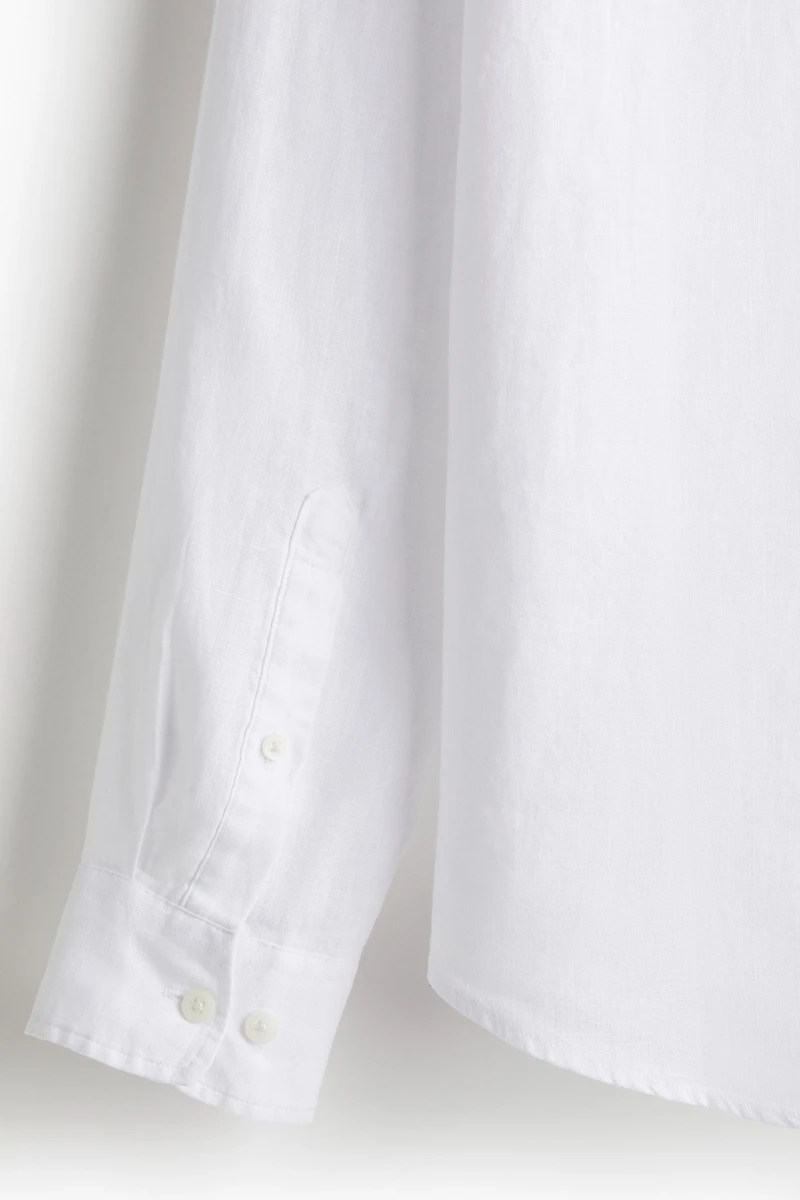 Regular-Fit Linen Shirt