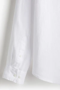 Regular-Fit Linen Shirt