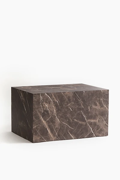 Cube-Shaped Coffee Table