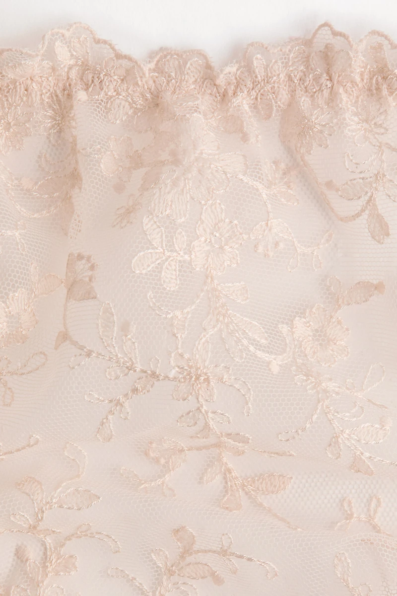 Culotte Tanga brodée