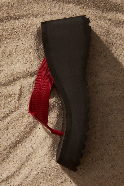 Wedge-Heeled Flip-Flops