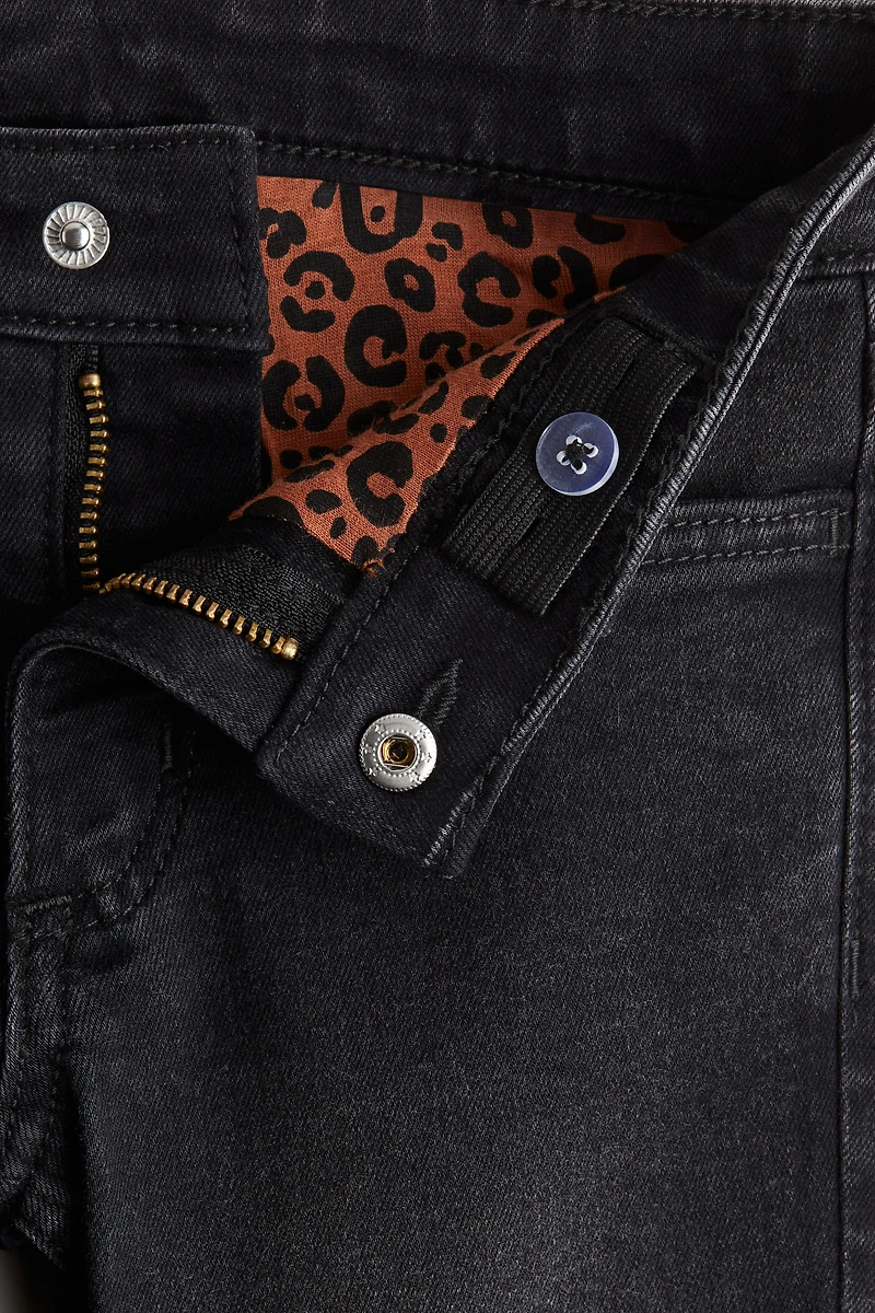 Skinny Fit Lined Jeans