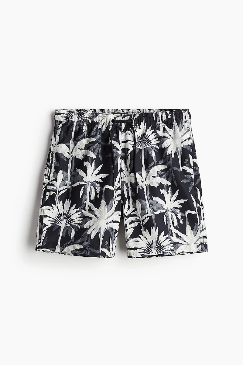 Patterned Swim Shorts