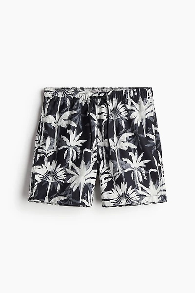 Patterned Swim Shorts
