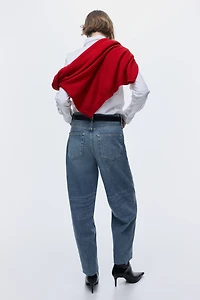 Barrel High Ankle Jeans