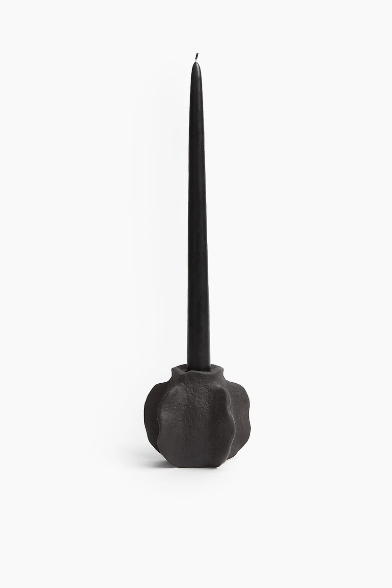 Small Stoneware Candlestick