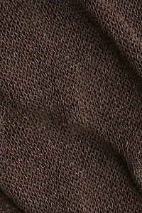 Robe en tricot de soie mélangée