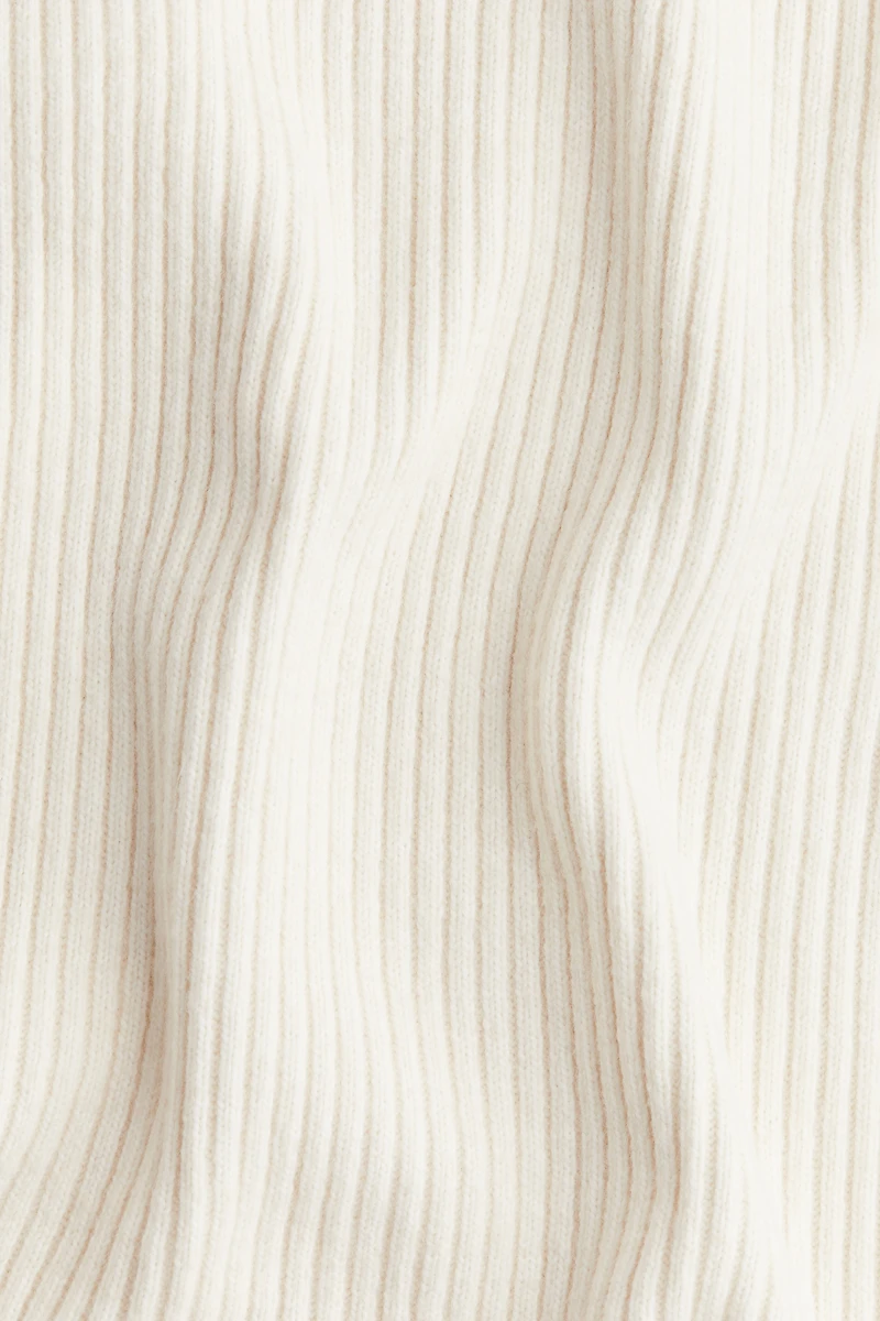 Scoop-Neck Rib-Knit Dress