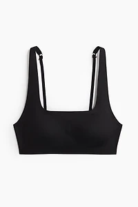 Padded Soft-Cup Microfiber Bra