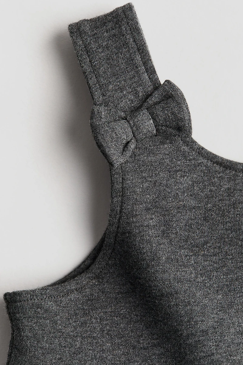 Bow-detail Jersey Dress