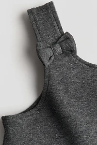 Bow-detail Jersey Dress