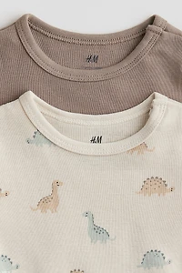2-pack Short-sleeved Bodysuits