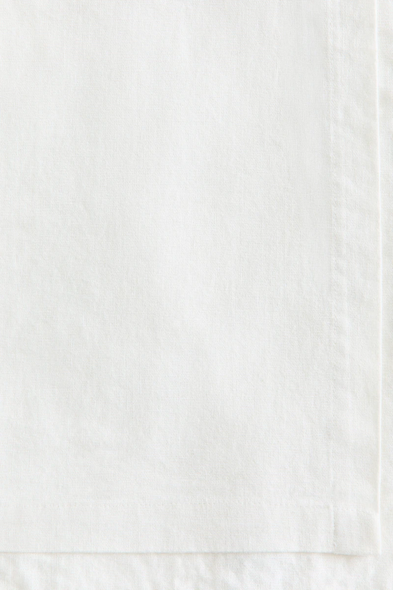 Linen-Blend Tablecloth