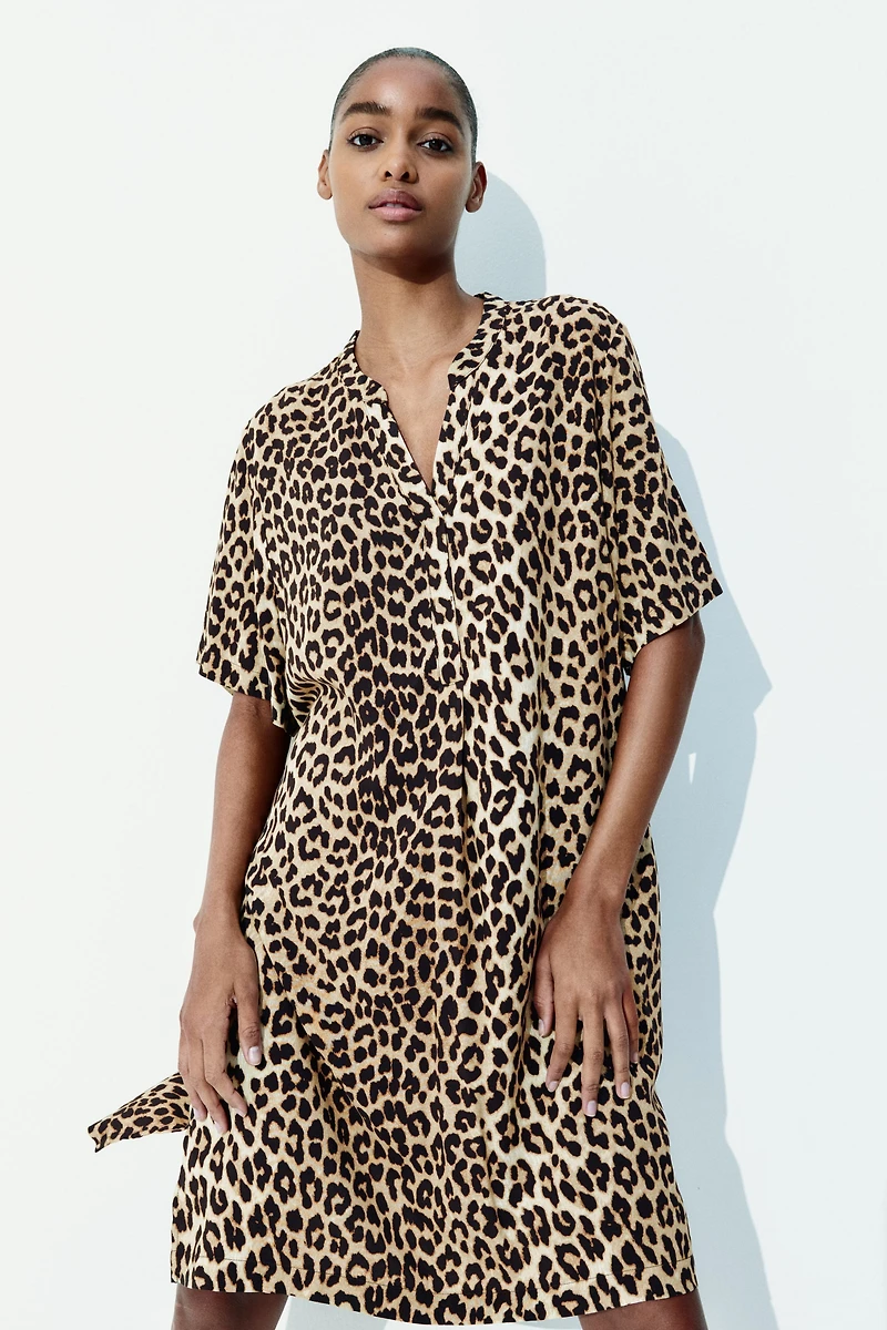 Robe tunique en viscose