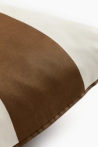 Taie d'oreiller en satinette de coton