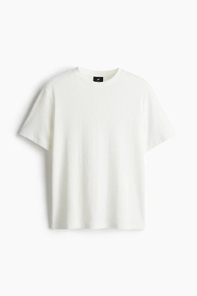 Regular-Fit Textured T-Shirt
