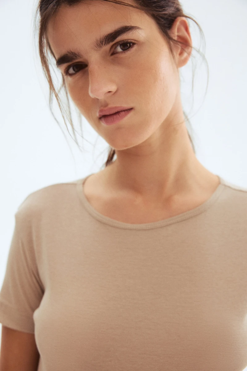 T-shirt en coton pima