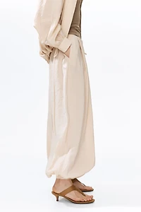 Pantalon en modal avec jambes ballon