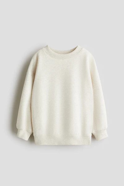 Oversized Brushed-Inside Sweatshirt
