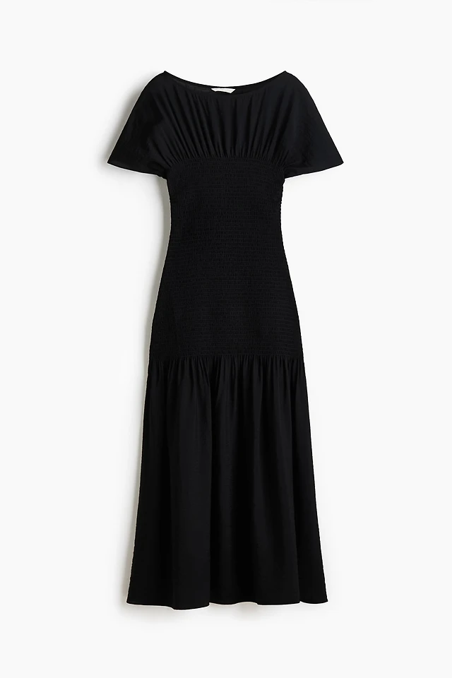 h&m black maxi dress Midi Dress H&amp;m Smocked Maxi Dress At Hamilton Place In Chattanooga, TN sleeveless maxi dress in textured jersey with a round neckline BNWT H&M Cutout Maxi Dress