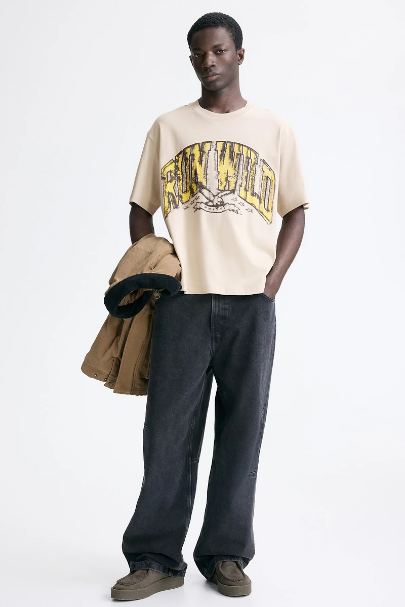 Loose-Fit Printed T-Shirt