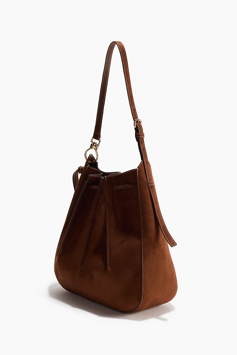 Pleated Shoulder Bag