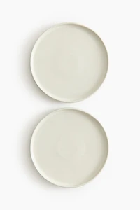 2-Pack Stoneware Dinner Plates