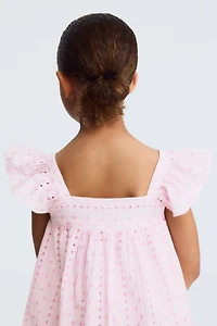 Cotton Dress with Embroidery