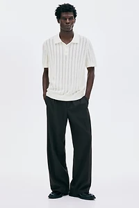 Polo texturé classique