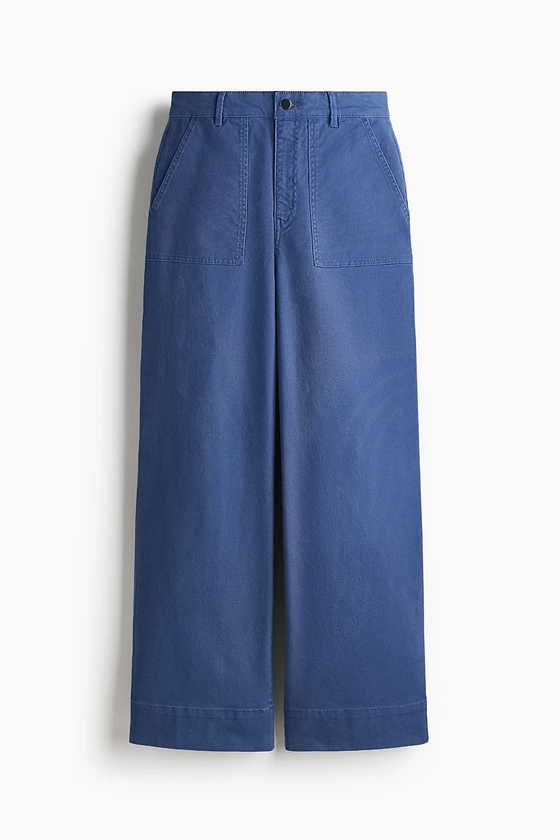 Cotton Canvas Pants