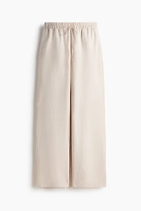 Pantalon en lin mélangé