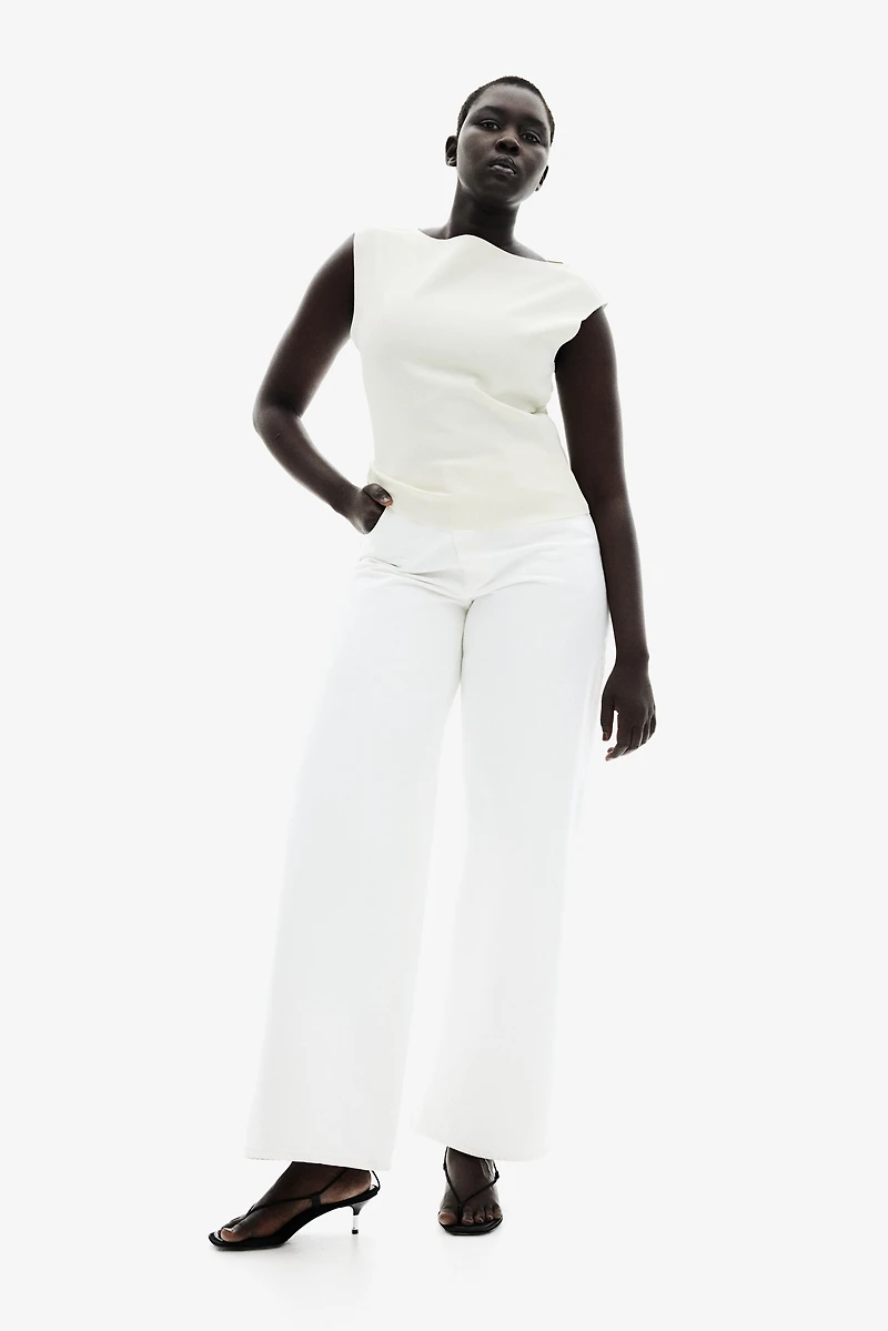 Boat-Neck Top