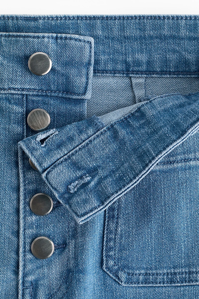 Flared Leg High Waist Jeans