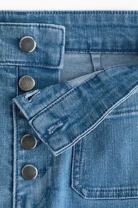 Flared Leg High Waist Jeans