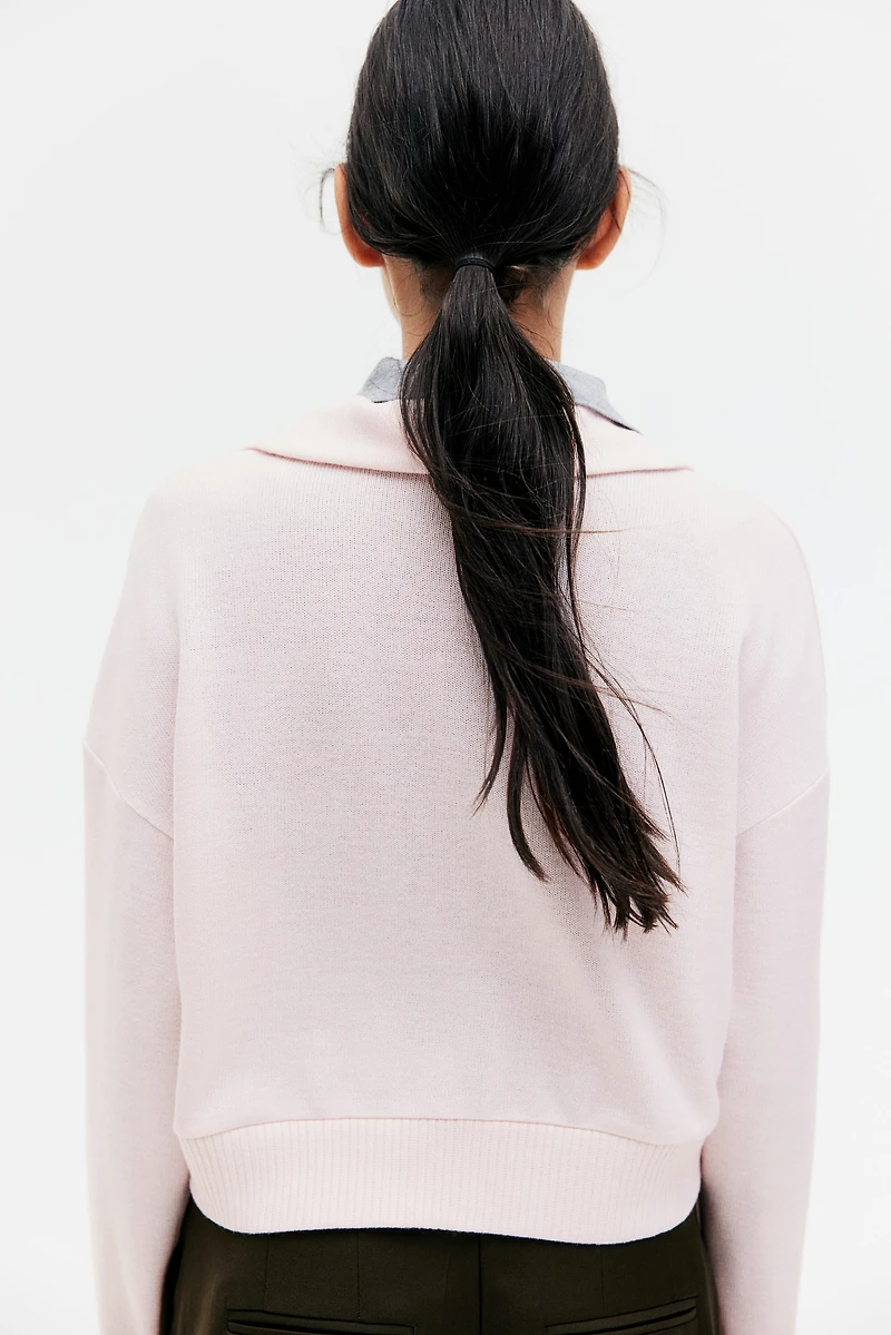 Cardigan with Collar