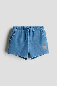 Denim-Look Shorts