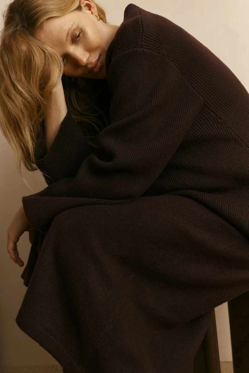 MAMA Jupe évasée en maille