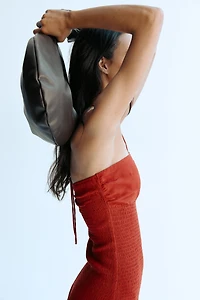 Smocked Halterneck Dress