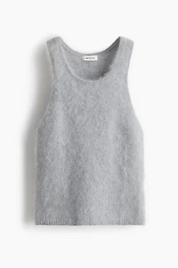 Débardeur en mohair mélangé