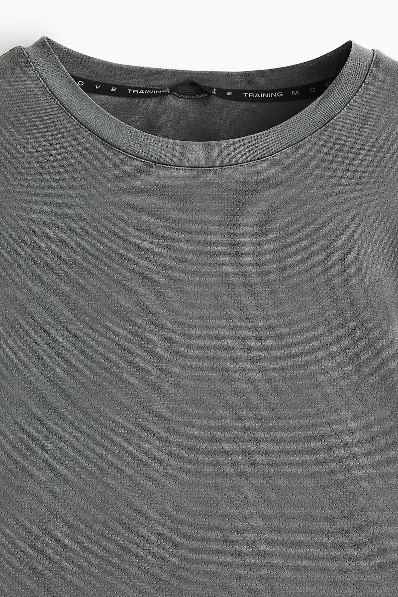 Regular-Fit Long-Sleeve Sports Shirt with DryMove™