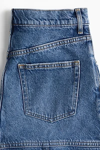 Flared Denim Skirt