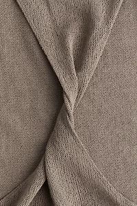 Twist-detail Knit Tank Top