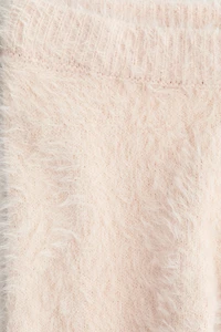 Fluffy-Knit Leggings