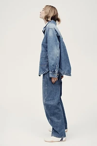 Veste-chemise en denim