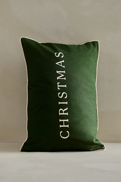 Printed Canvas Cushion Cover