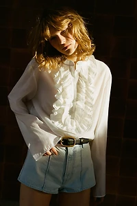 Blouse à frisons