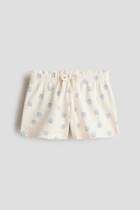 Pointelle Jersey Shorts
